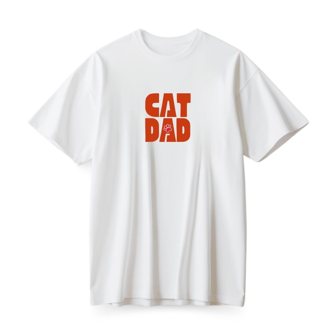 Cat Dad Oversized T-shirt