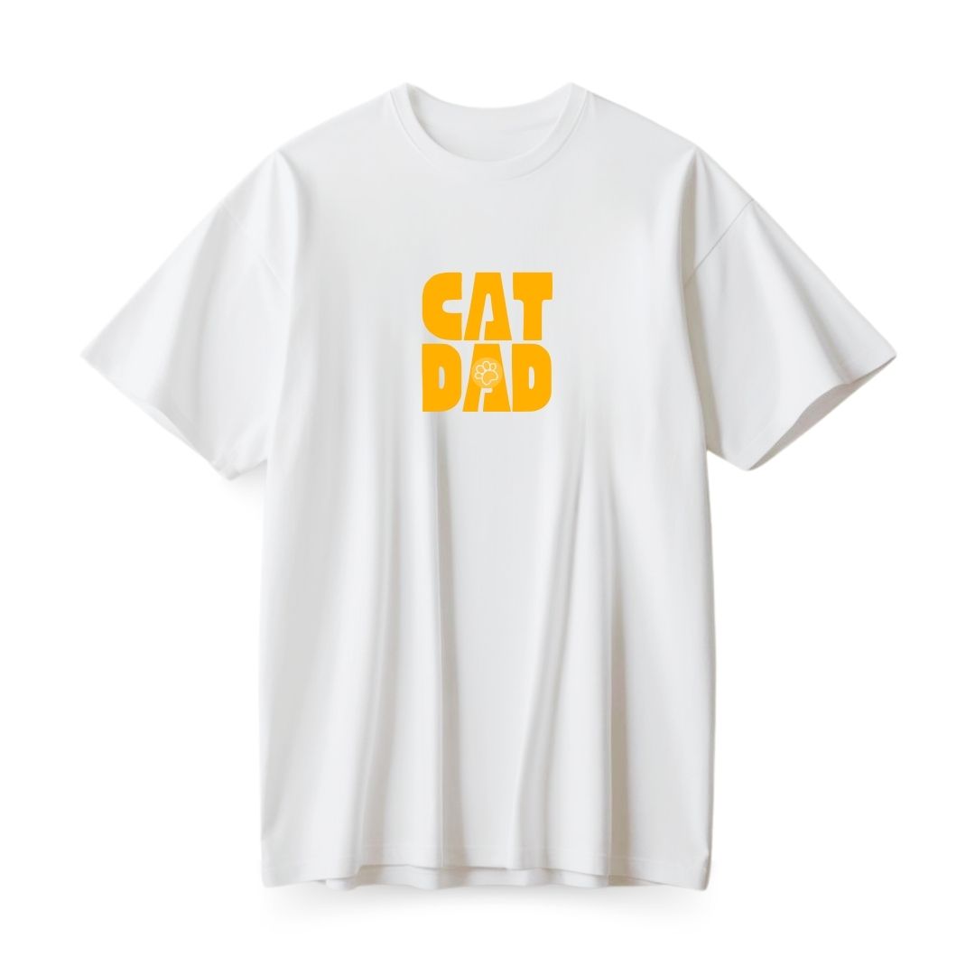 Cat Dad Oversized T-shirt