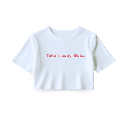 Take it easy Crop Top