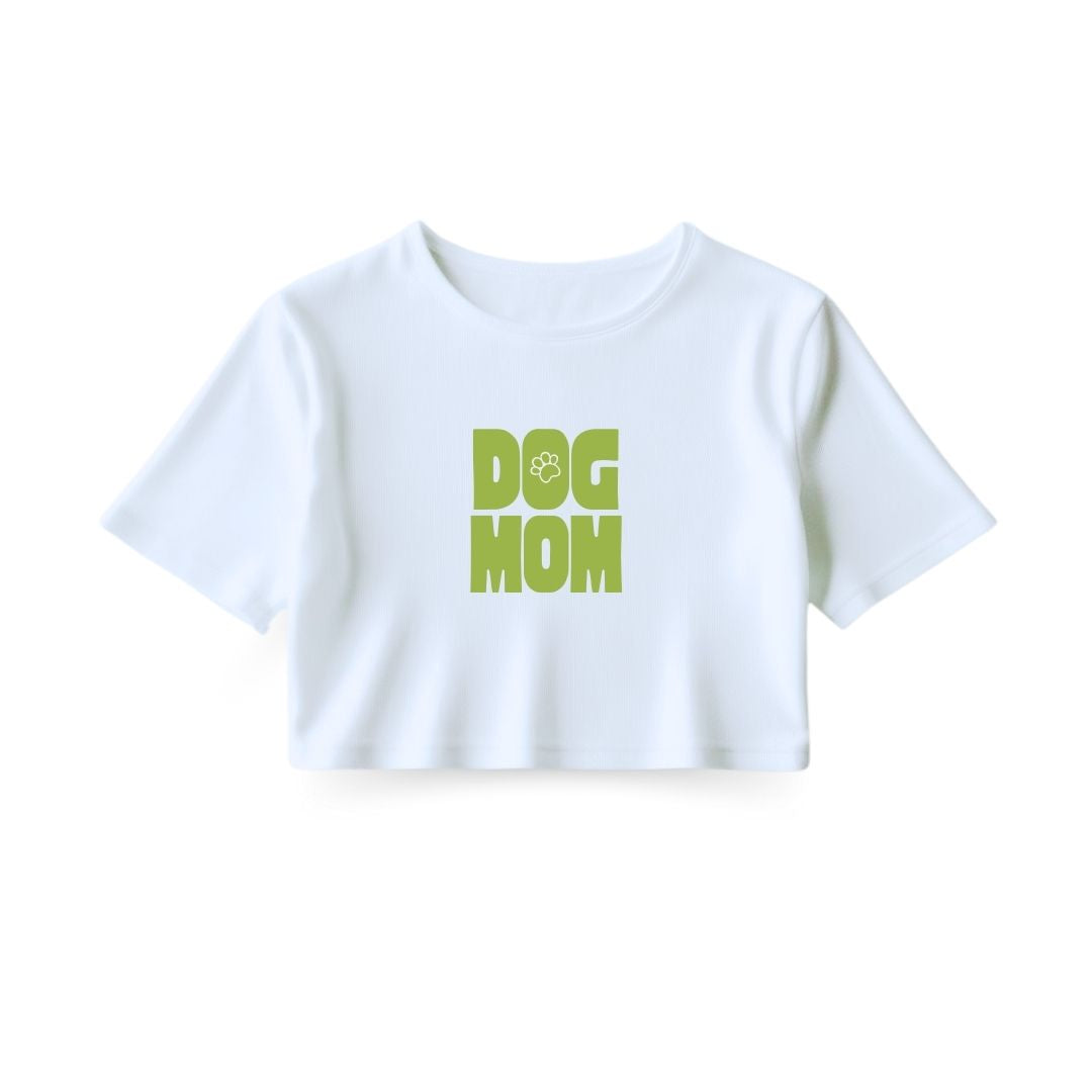 Dog Mom Crop Top
