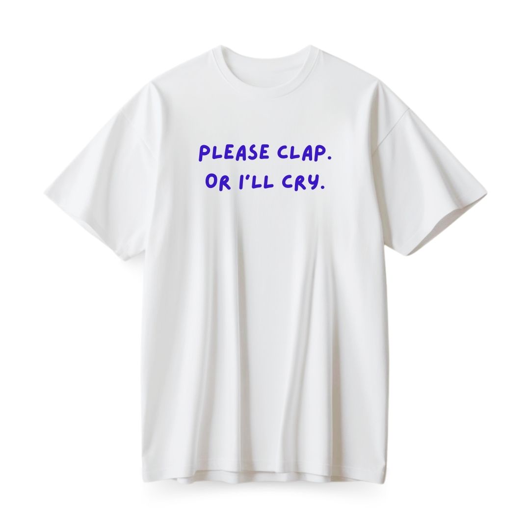 Please Clap Oversized T-shirt