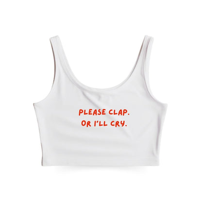 Please Clap Tank Top