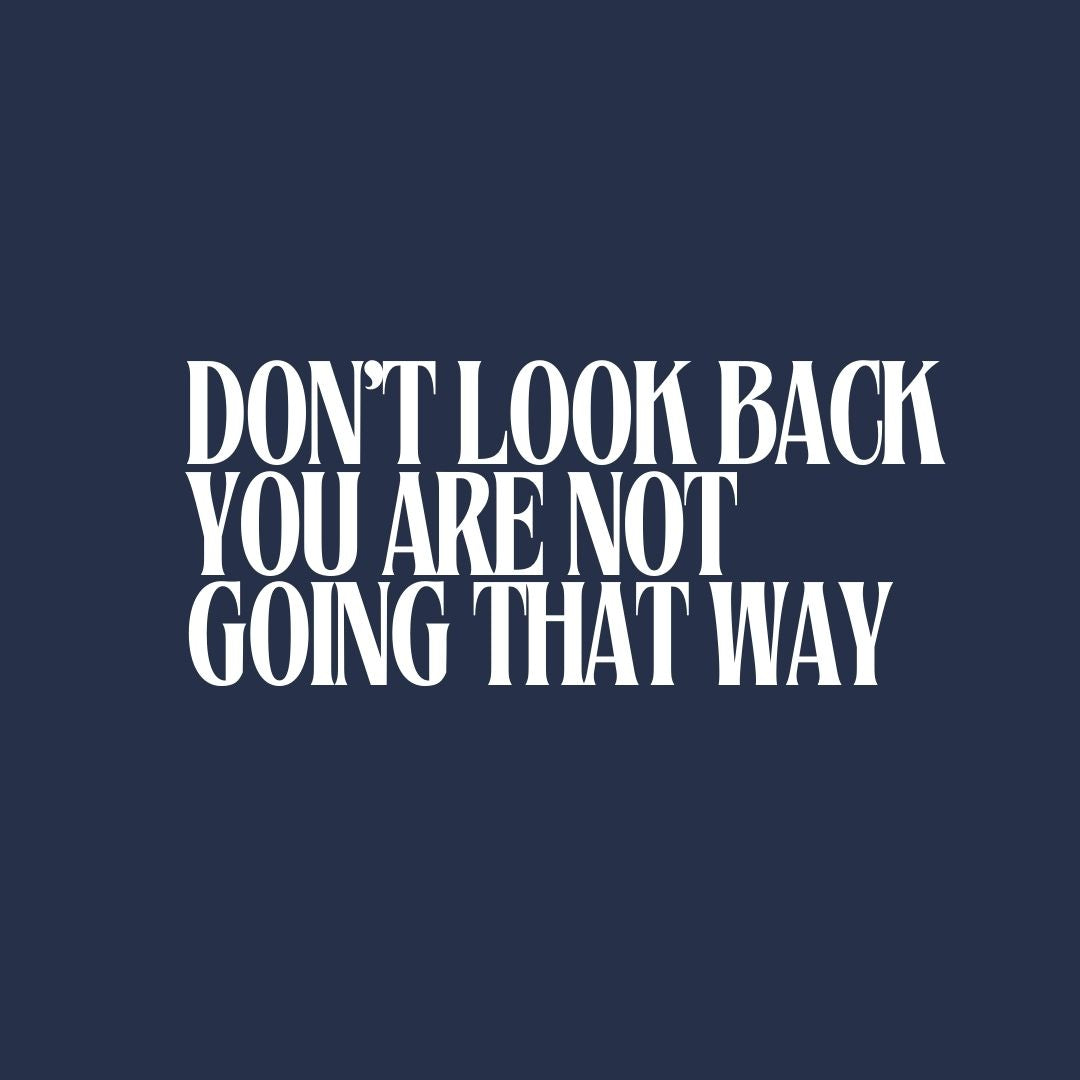 Don't look back  Hoodie