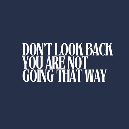 Don't look back  Hoodie