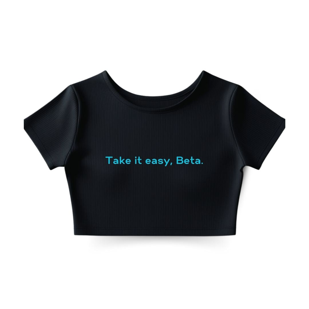 Take it easy Crop Top