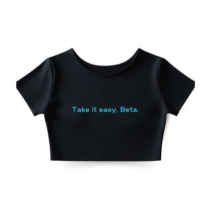 Take it easy Crop Top