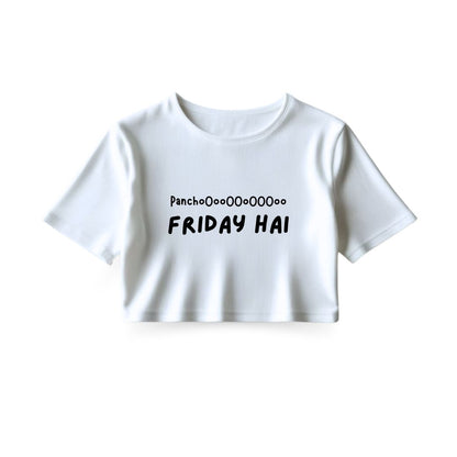 Friday Crop Top