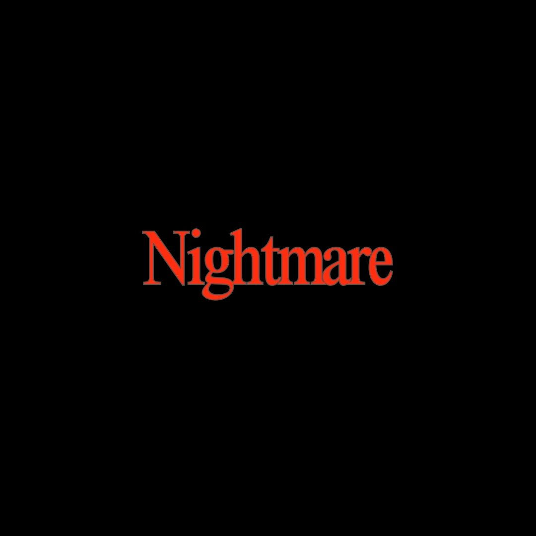 Nightmare Oversized T-shirt