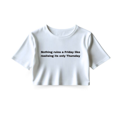 Thursday Crop Top