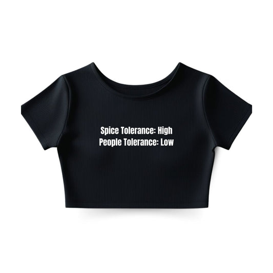 Spice Tolerance Crop Top