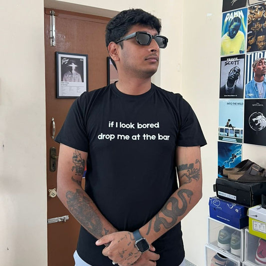 Drop me at Bar Regular T-shirt