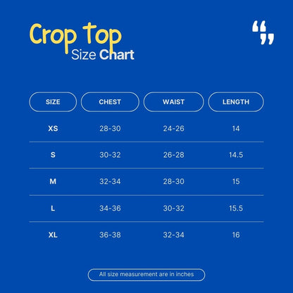 Chubne Lagi hu Crop Top