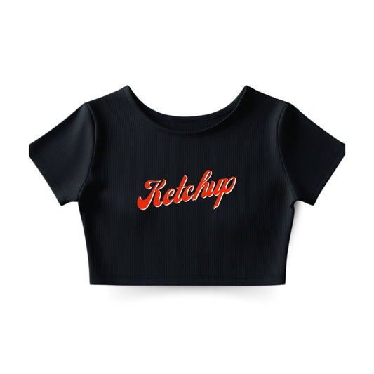 Ketchup Crop Top