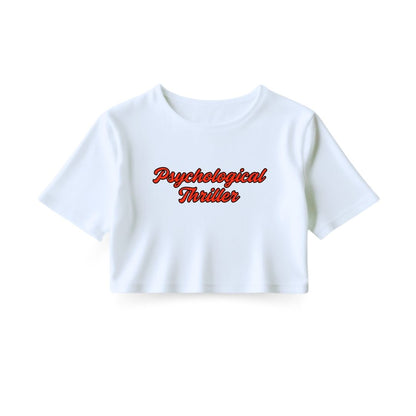 Psychological Thriller Crop Top