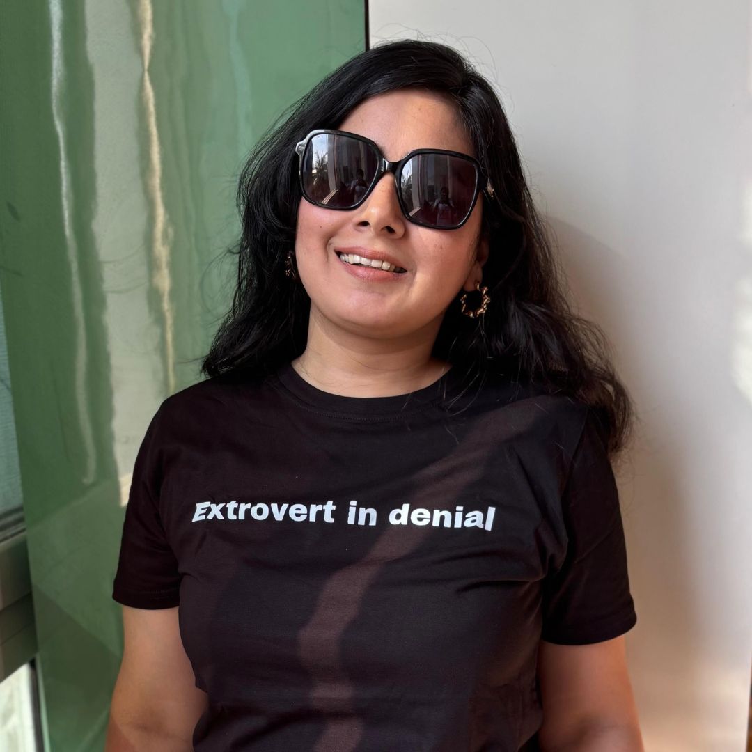 Extrovert in Denial Regular T-shirt